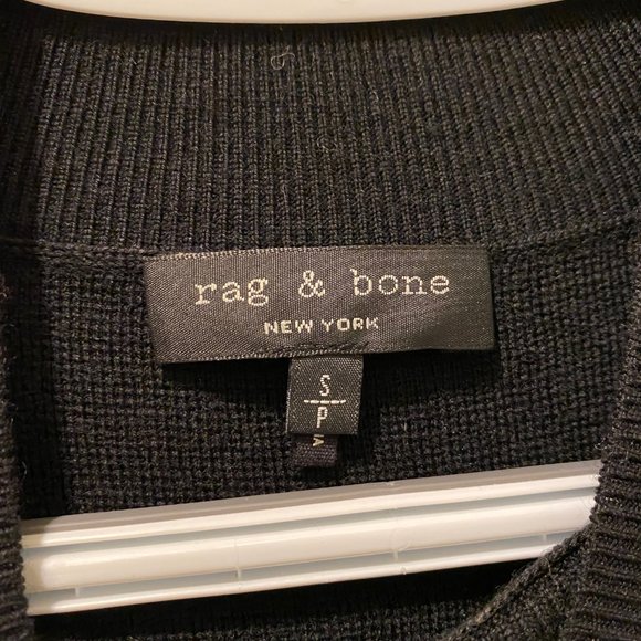 Rag & Bone Darcie Mixed-Media Mock-Neck Tank - Picture 3 of 5